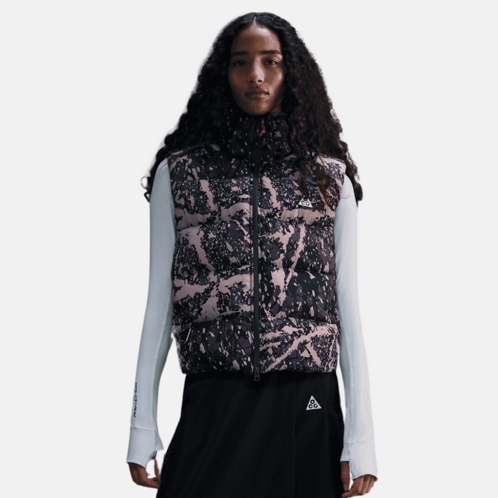 Women's Nike ACG Lunar Lake Therma-FIT ADV Vest Black Purple FV7331-573